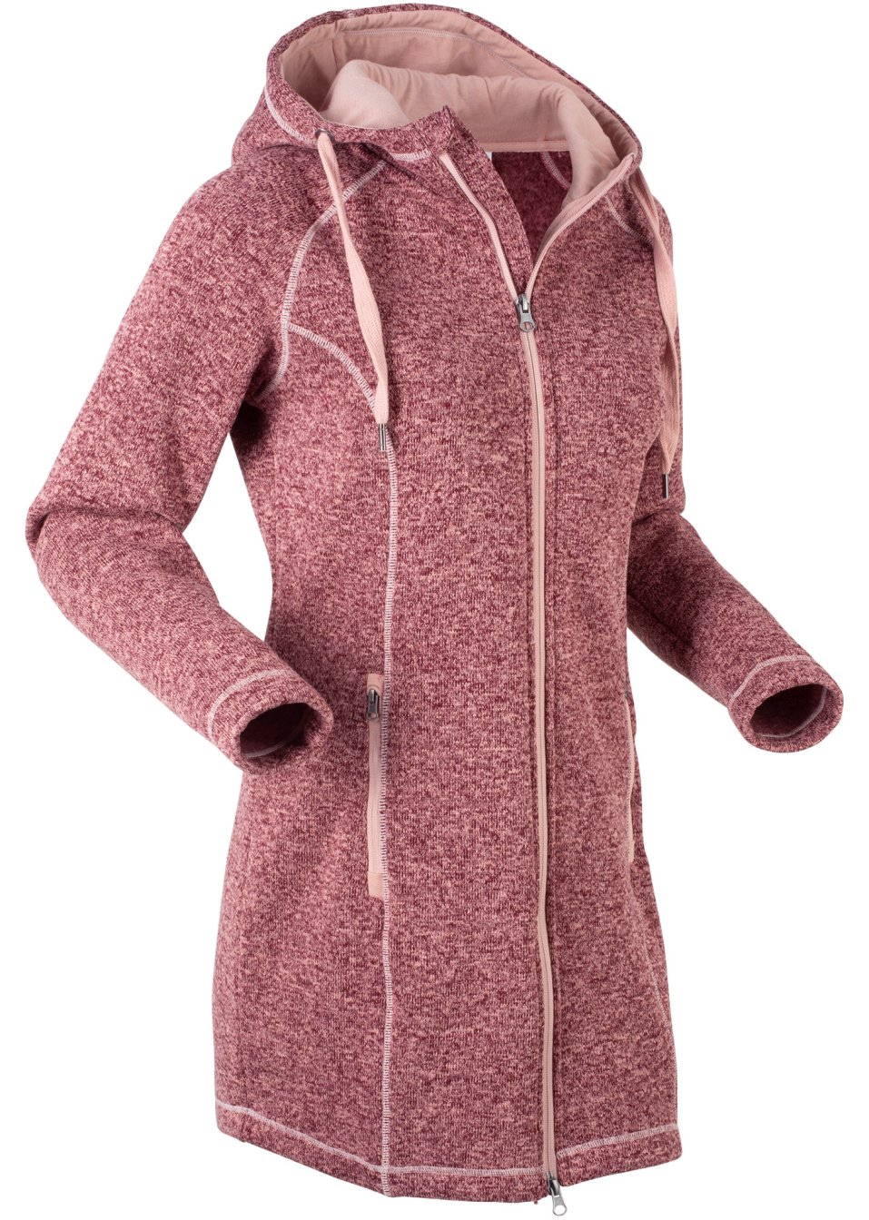 Veste longue polaire
