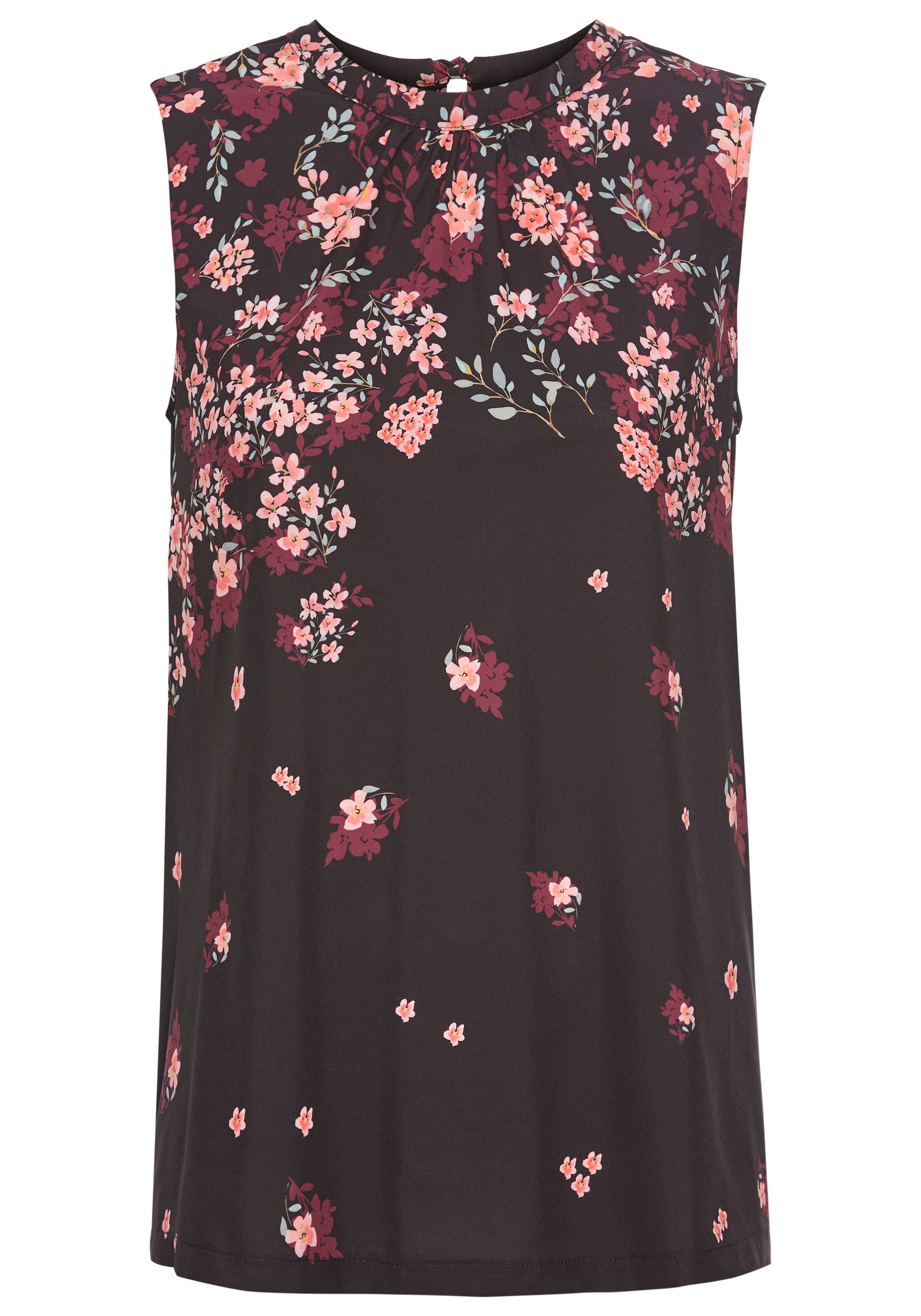 Laura Scott Blusentop , mit modernem Allover-Print