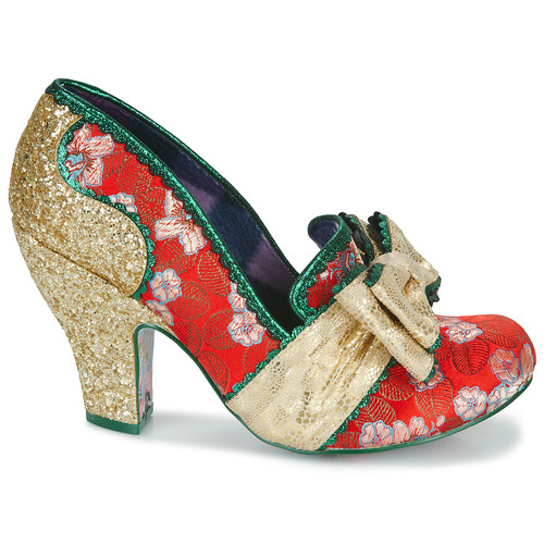 Irregular Choice - All The Time - Rouge / Doré