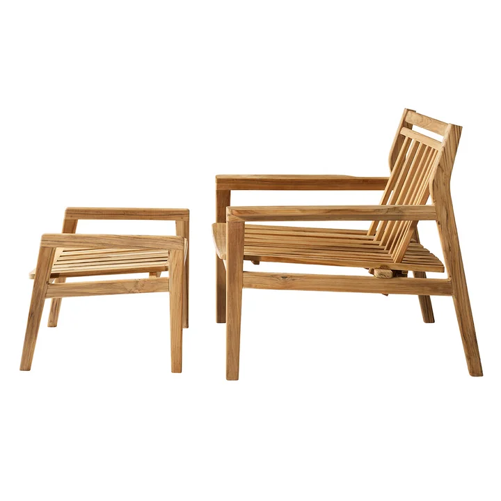 FDB Møbler - M7 Hocker, Teak