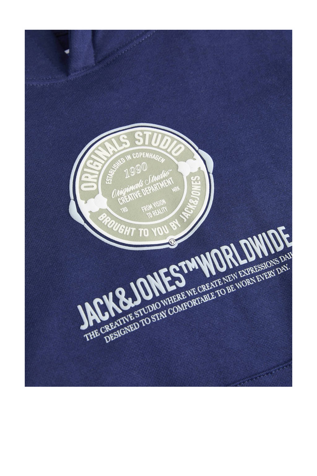 JACK & JONES JUNIOR hoodie donkerblauw