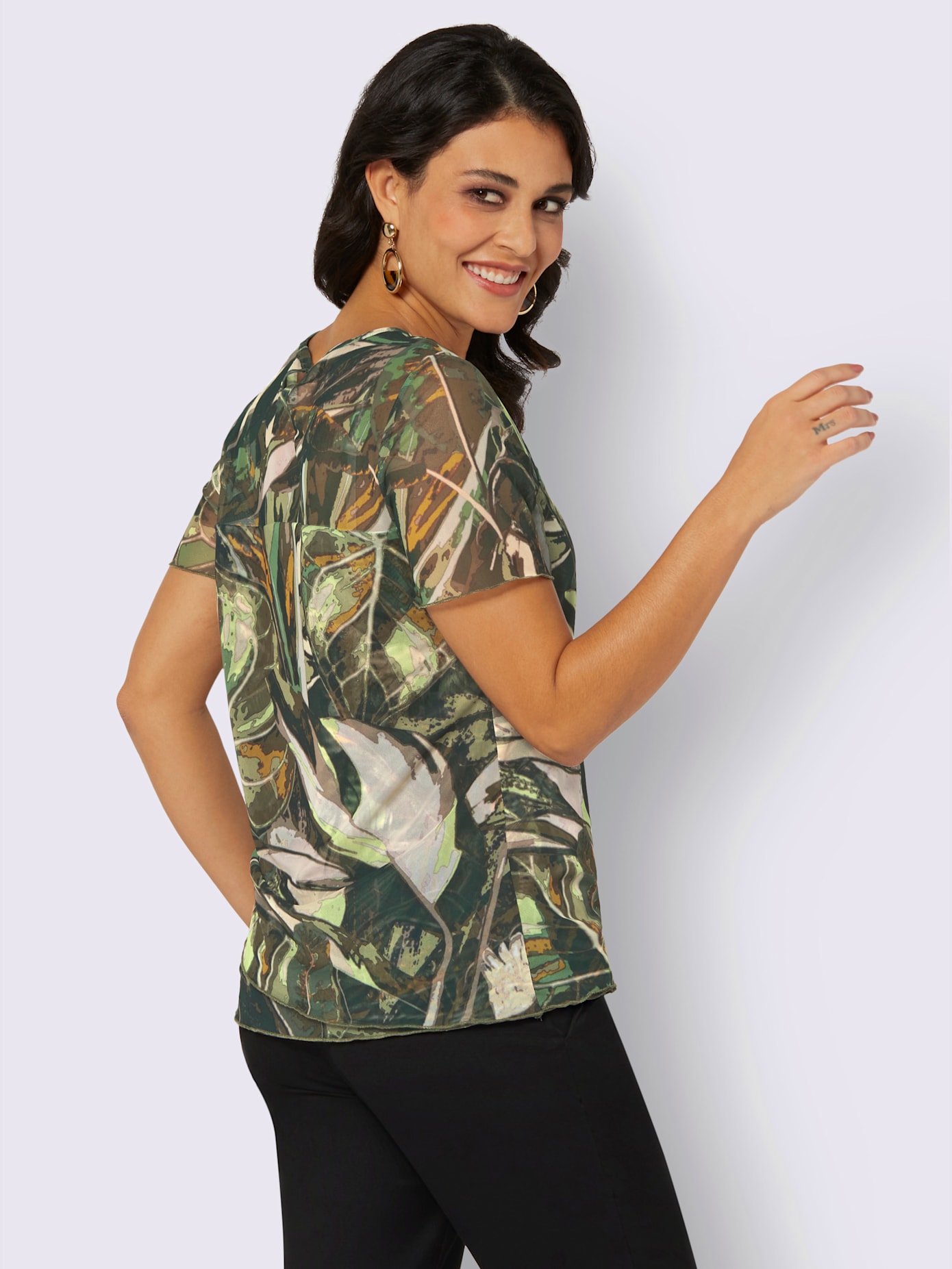 T-shirt doublé