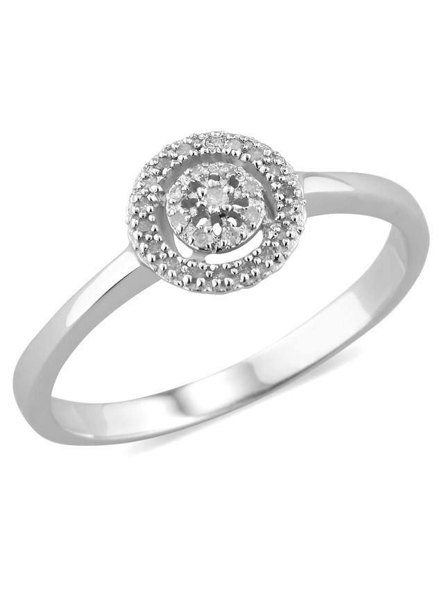 Brillant-Ring, Brillanten, Silber 925