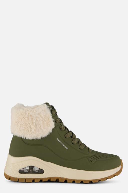 Skechers Uno Rugged Sneakers groen Synthetisch