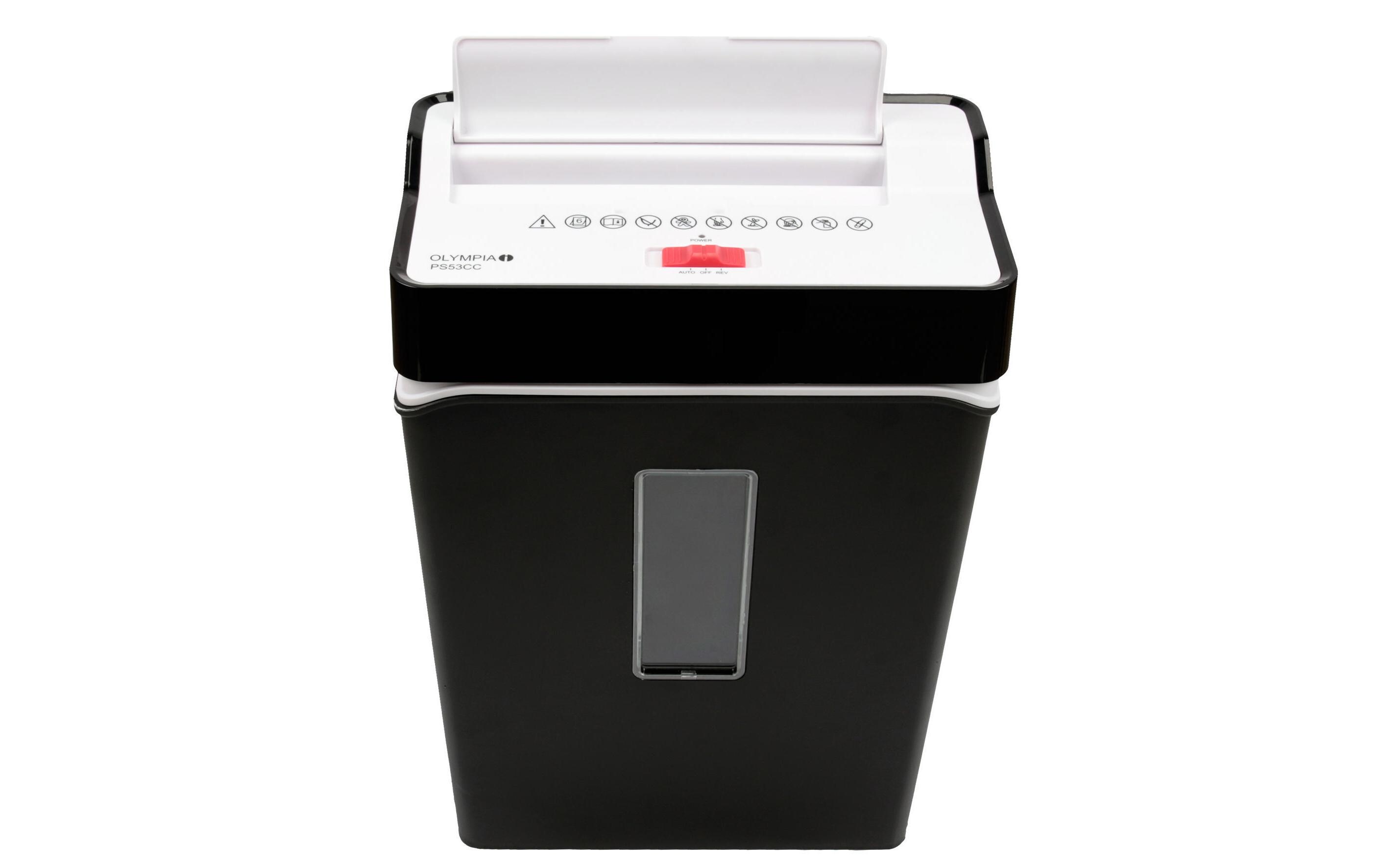 Aktenvernichter PS 53CC P-4, 6 SeitenAktenvernichter für Papier und Kreditkarten