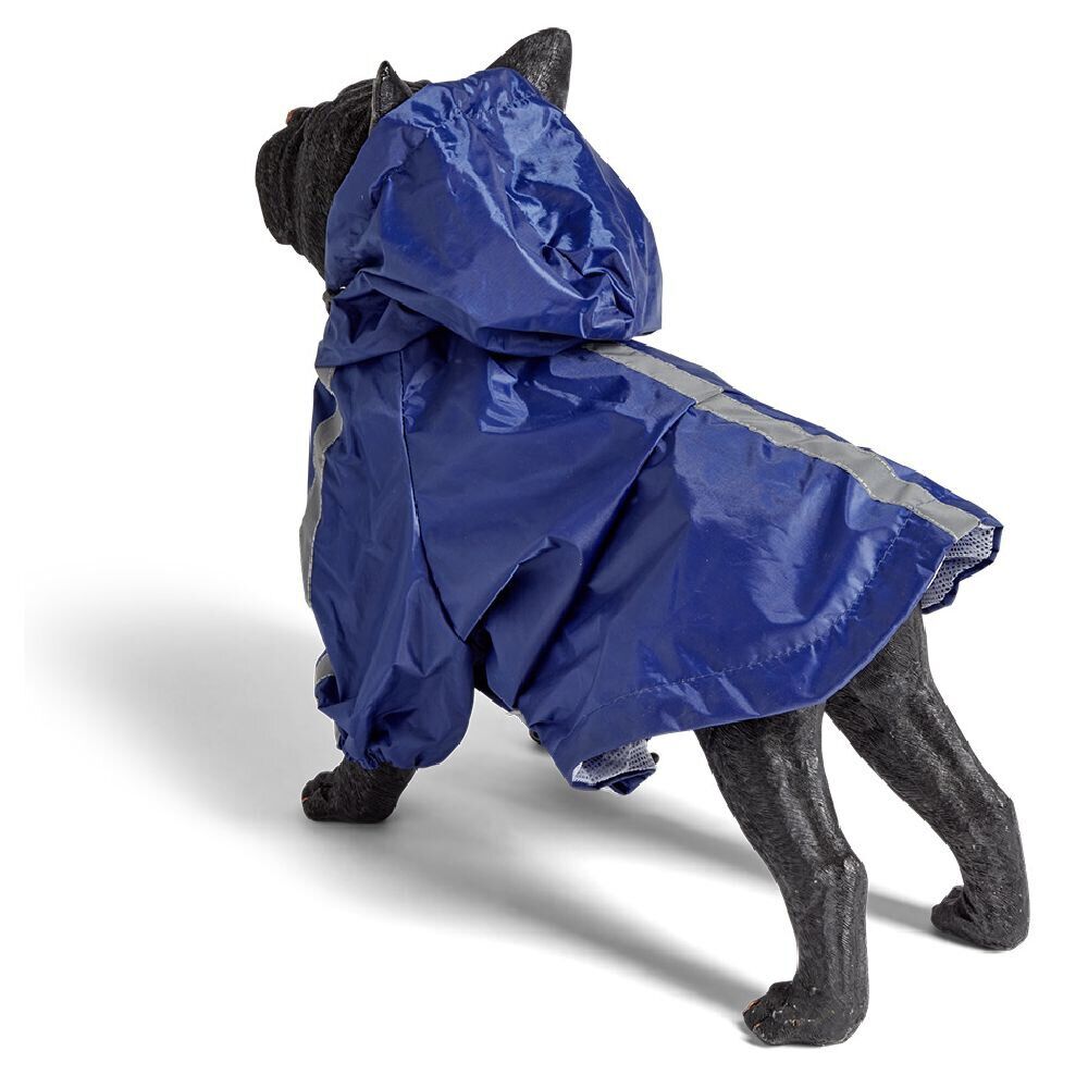 Manteau imperméable bleu pour chien XL