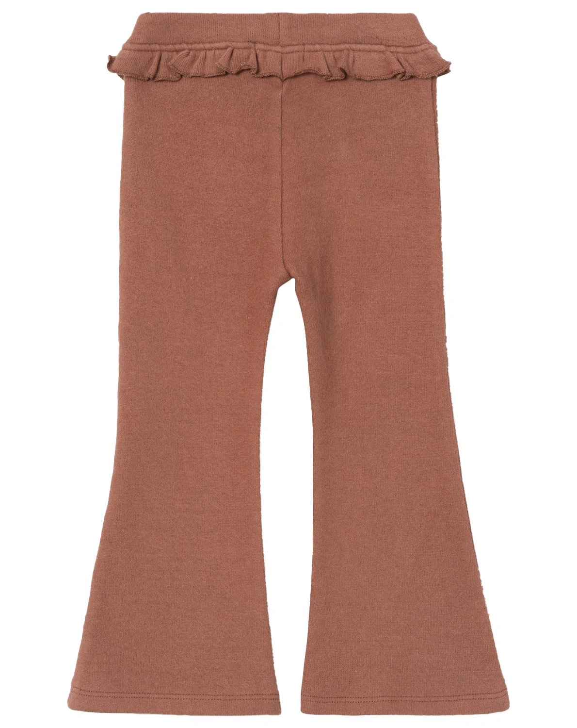 Stoffhose NMFTHORA BOOTCUT in carob brown
