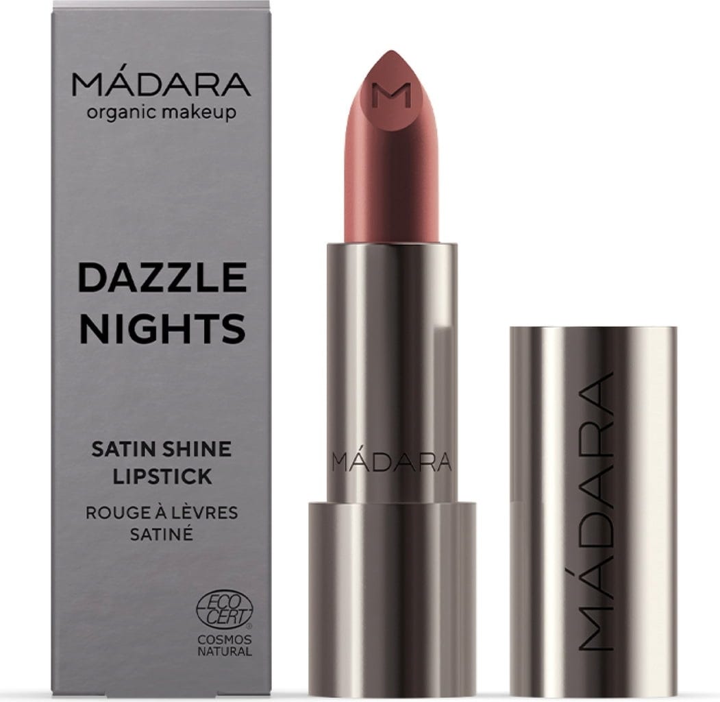 MÁDARA Organic Skincare  Dazzle Nights Satin Shine Lipstick, #503 Charisma (3,80 g)