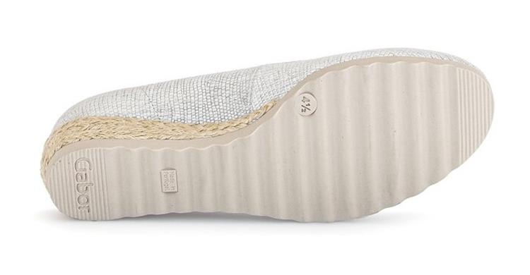 Gabor 62.641 bianco/oro(jute/m)