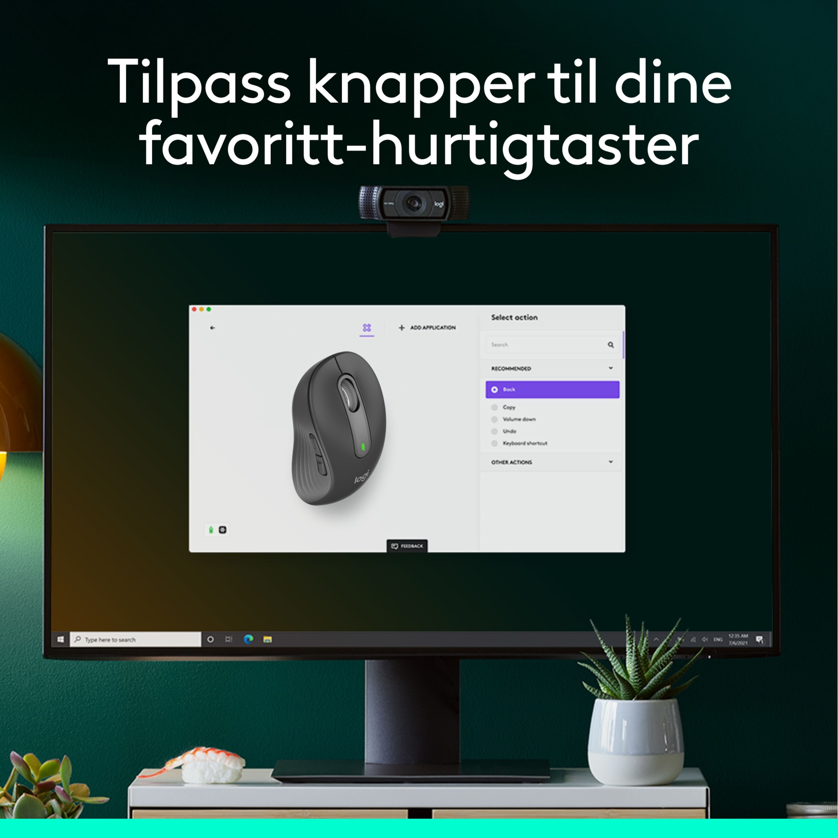 Logitech Signature M650 Trådløs datamus Graphite