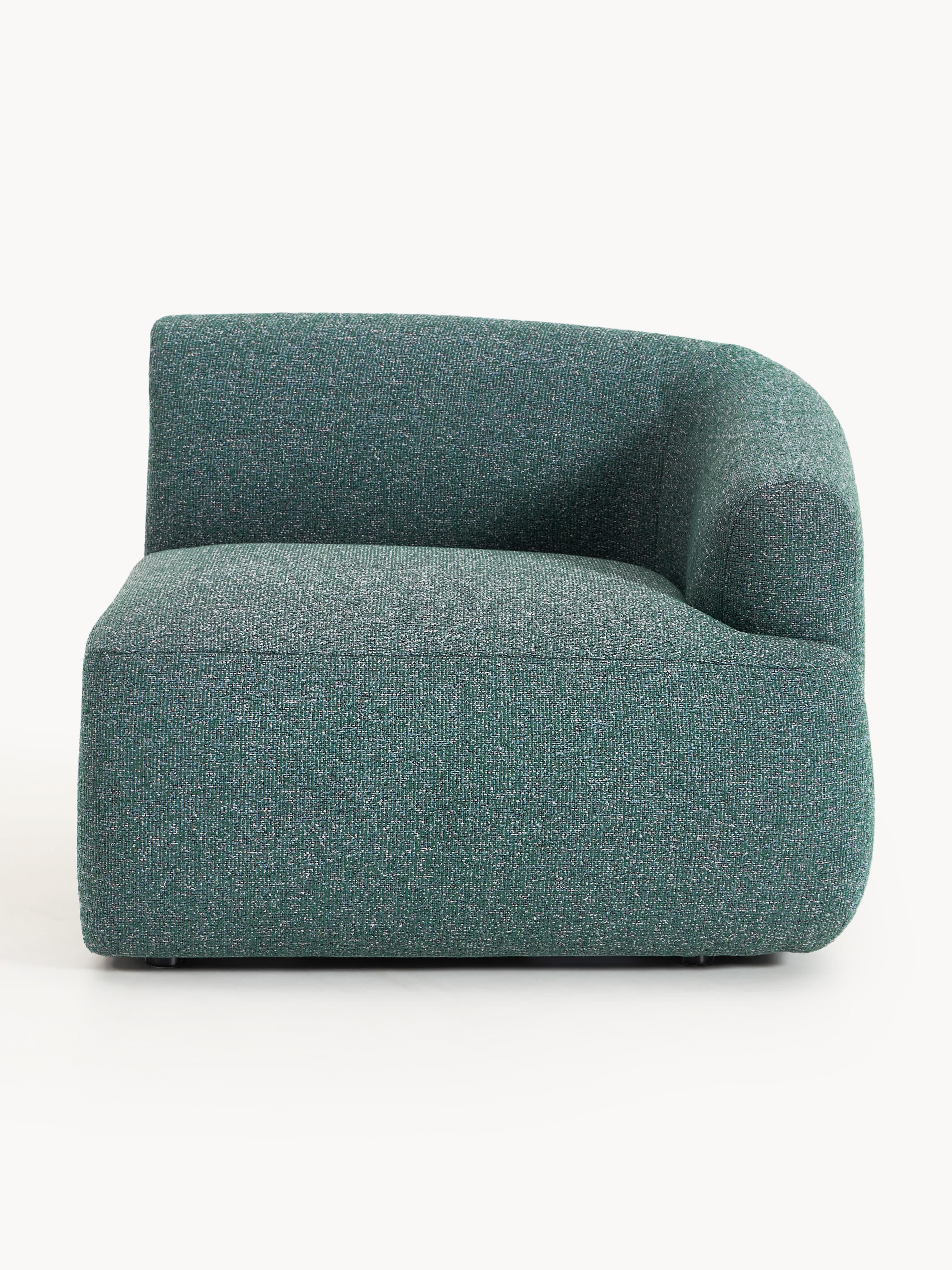 Bouclé hoekmodule Sofia