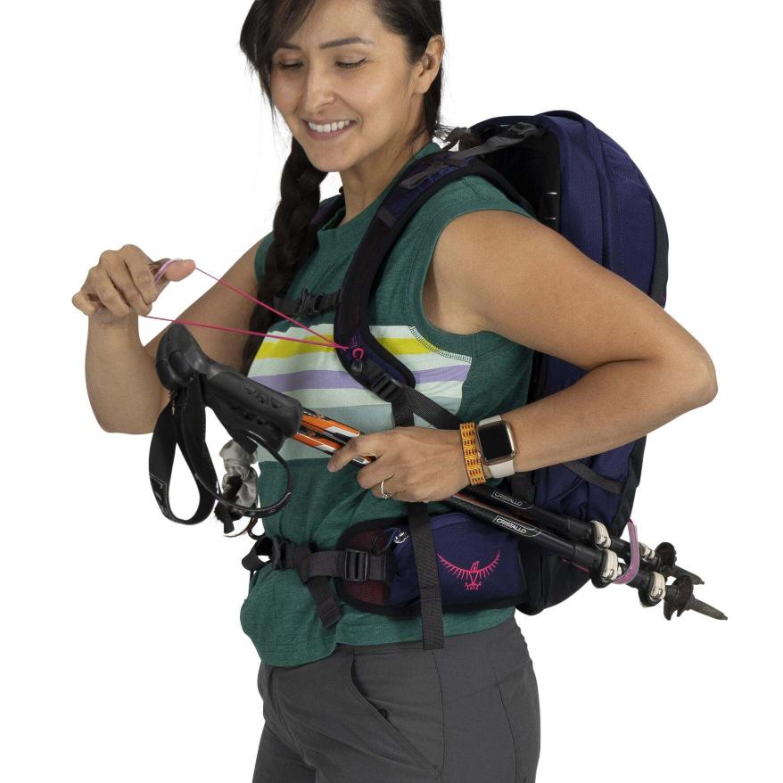 Osprey Tempest 11 Deep Fig Hotspot Pink