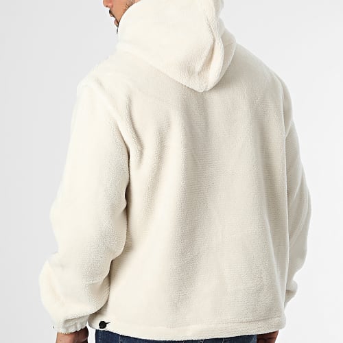 Veste Outdoor Capuche Beige Clair