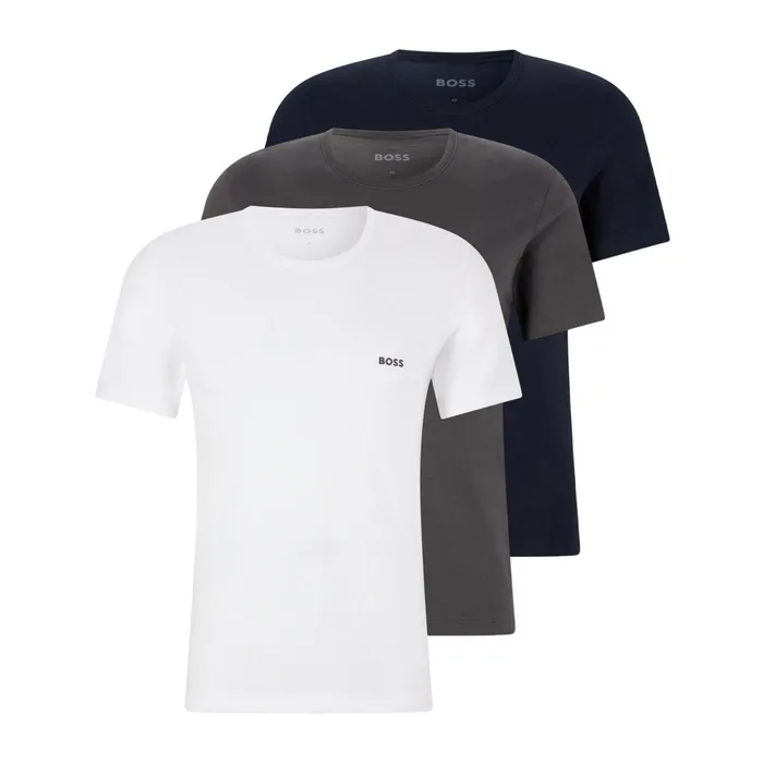 Boss Classic Crew Neck T-shirt Heren (3-pack)
