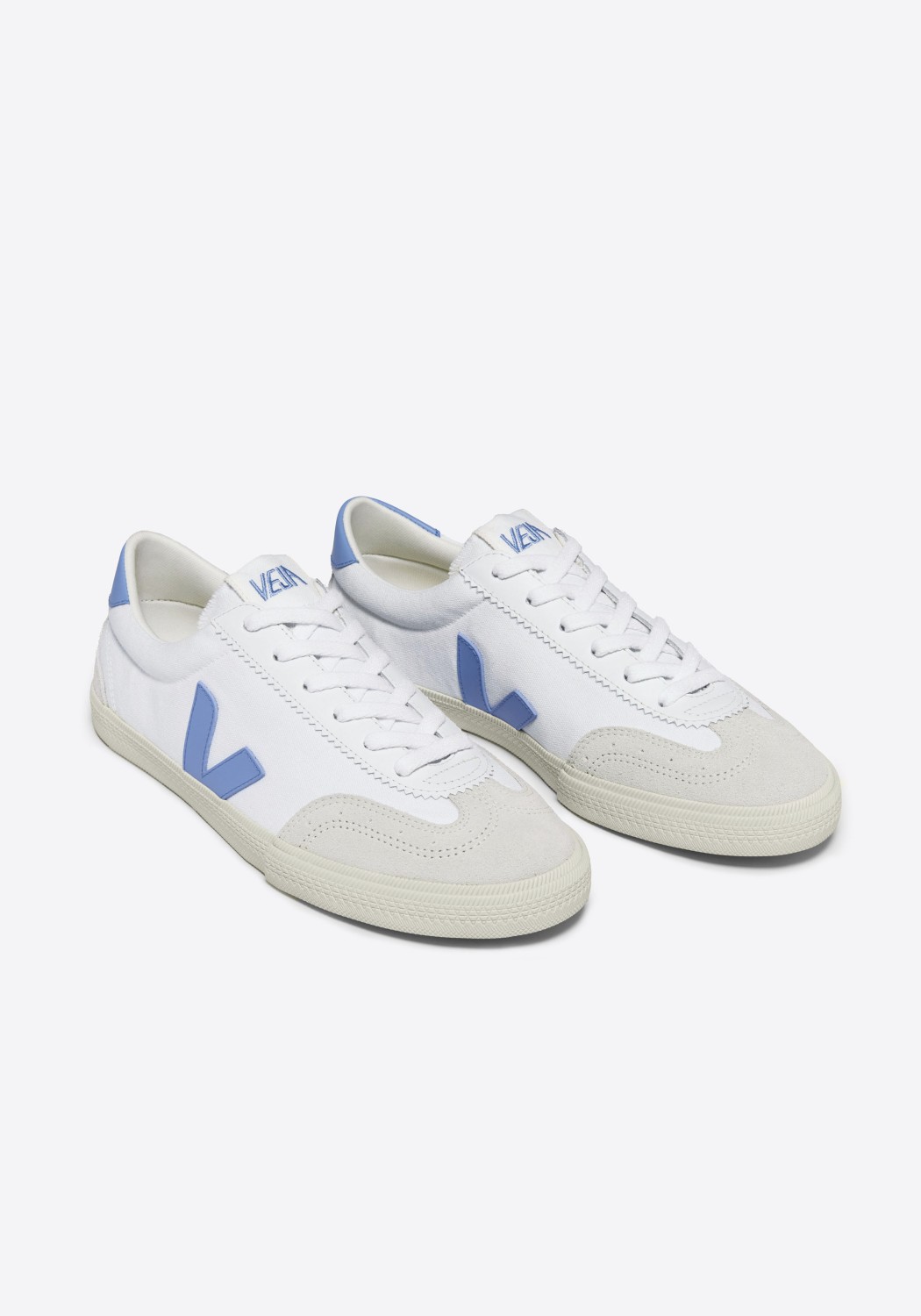 Veja Sneaker Volley Canvas White Aqua