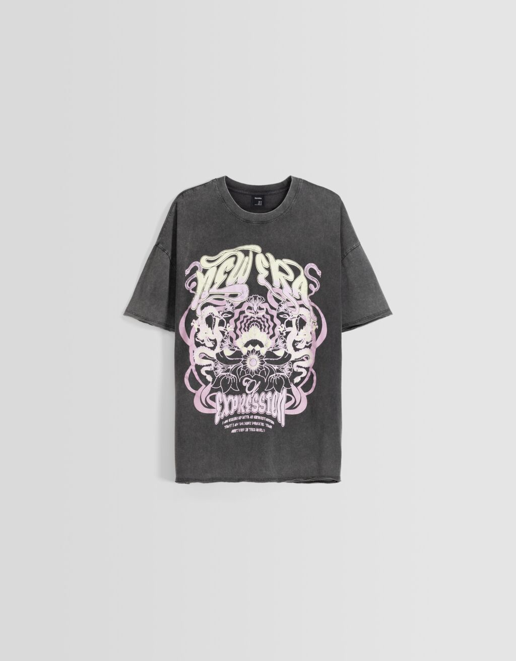Camiseta de manga curta com estampa