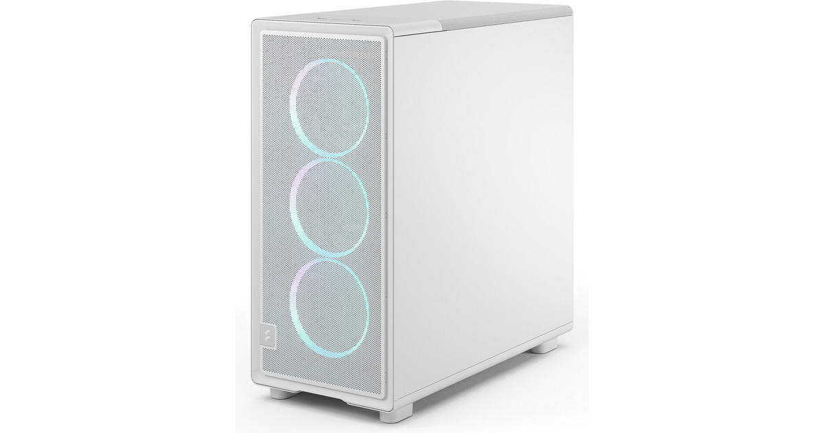 Fractal DesignEpoch RGB midi tower behuizing  (Wit | 2x USB-A | 1x USB-C | RGB | Tempered Glass)