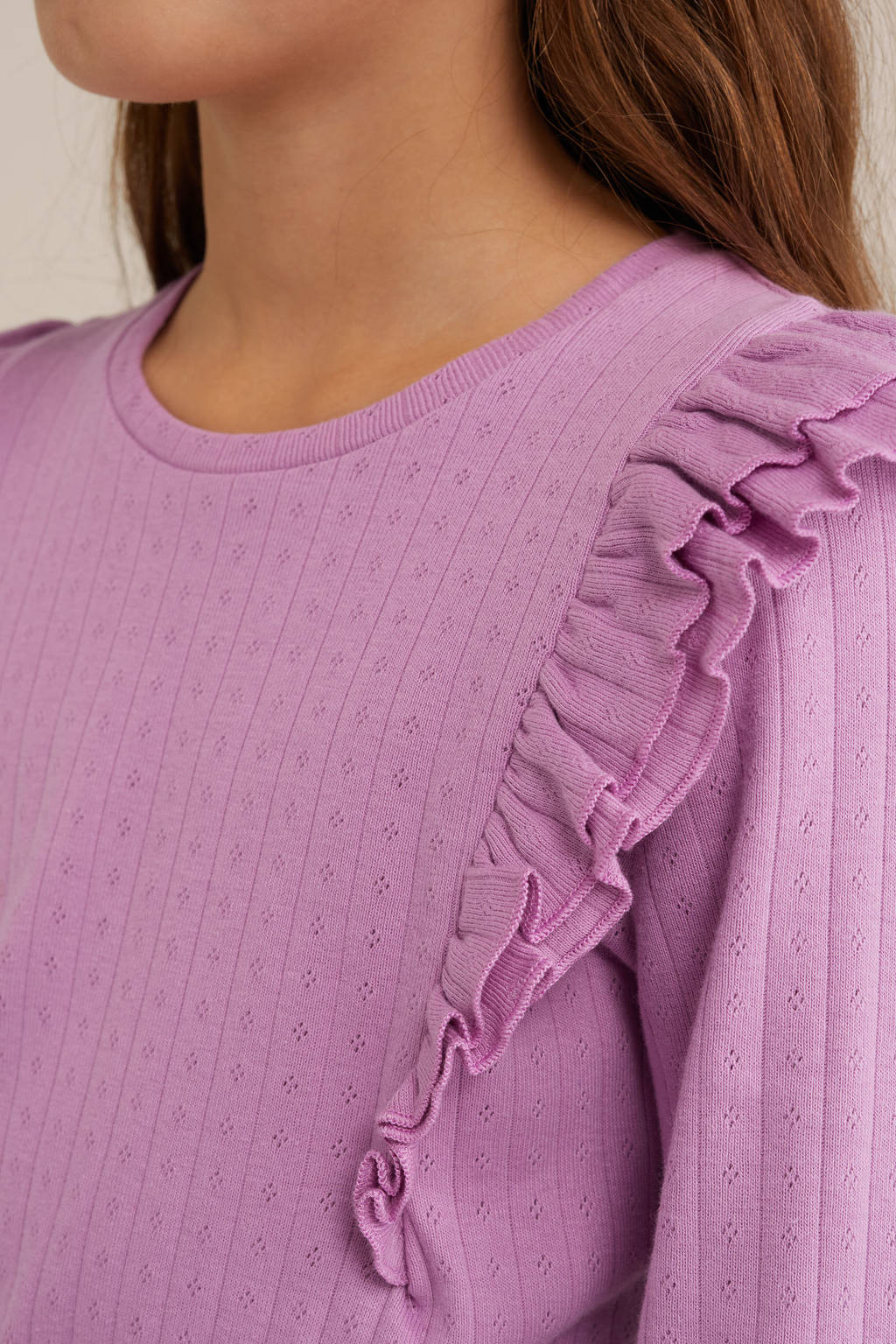 WE Fashion korte jurk roze
