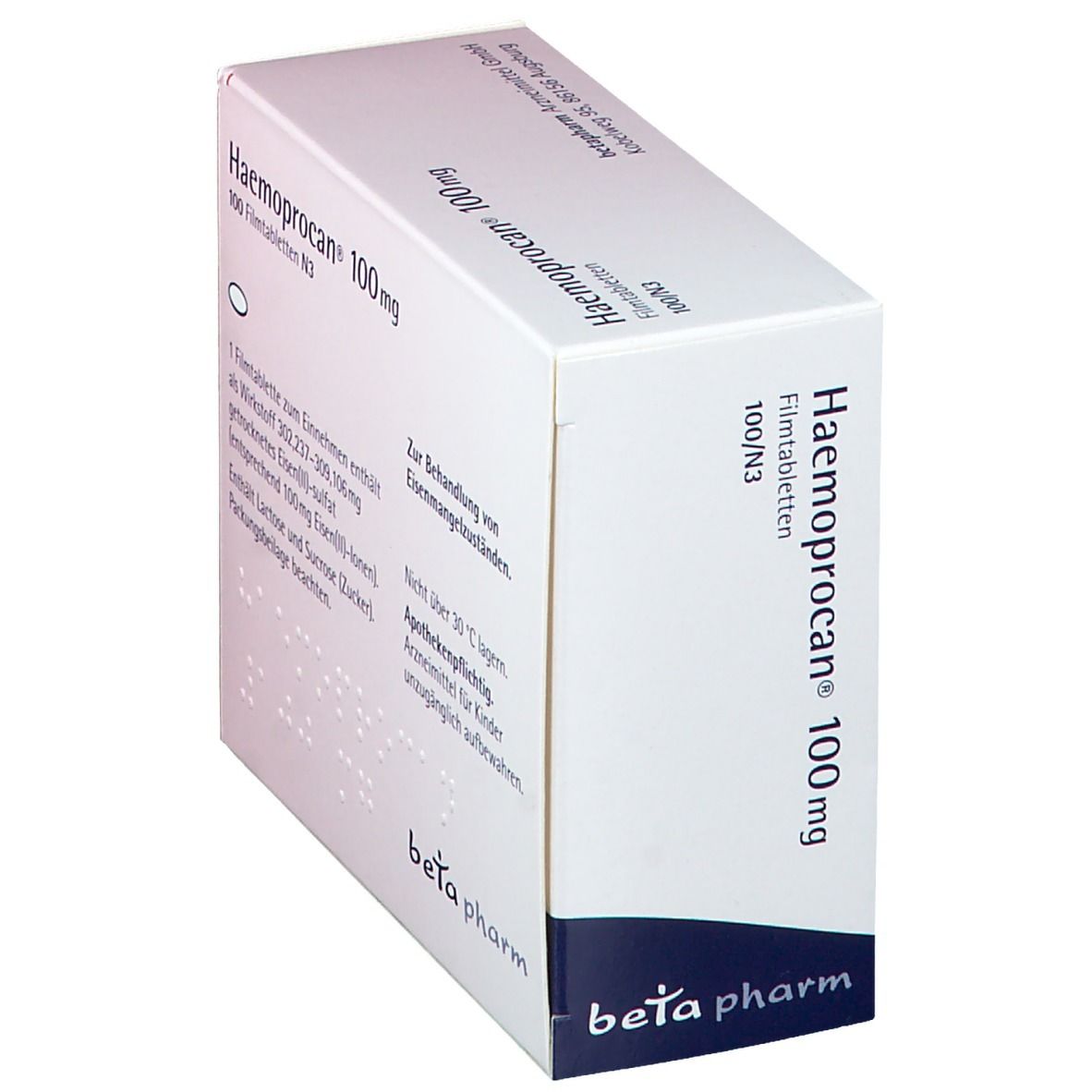 beta pharm Haemoprocan® 100 mg
