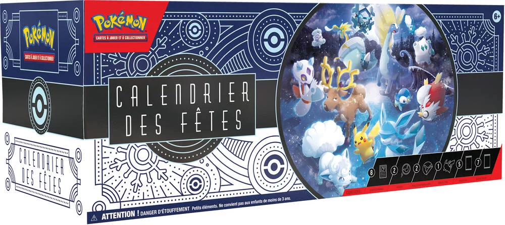 POKEMON - CALENDRIER DES FETES DE L'AVENT
