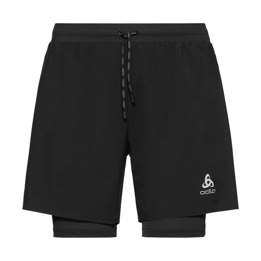 Odlo AXALP TRAIL - Short 2 en 1 Homme black