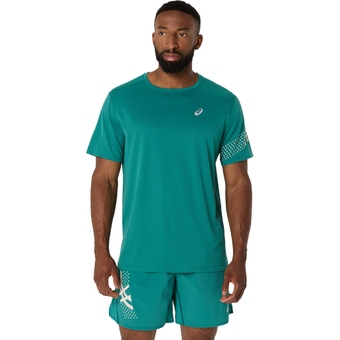 Asics Icon T-Shirt Rainy Lake Herren