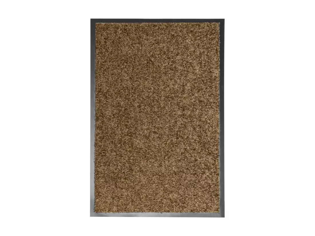 Paillasson lavable Marron 40x60 cm