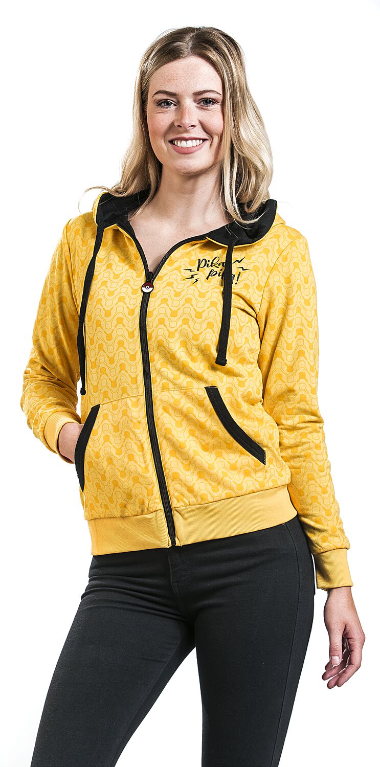 Pikachu - Pika, Pika! | Pokémon Sweat-shirt zippé à capuche