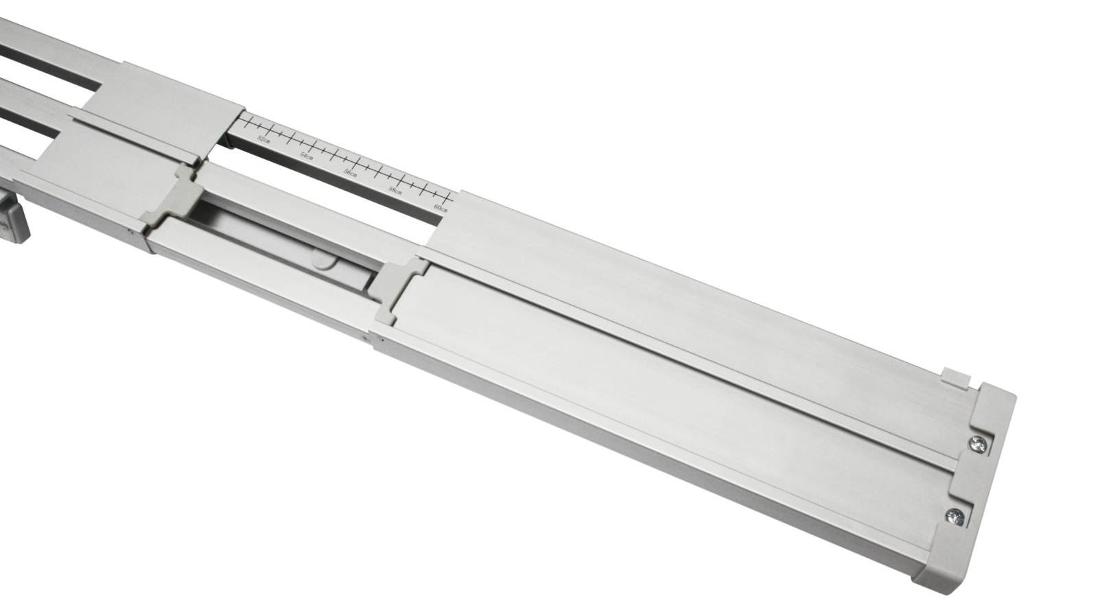 Flächenvorhang-Schiene - aluminium - 140 bis 225 cm