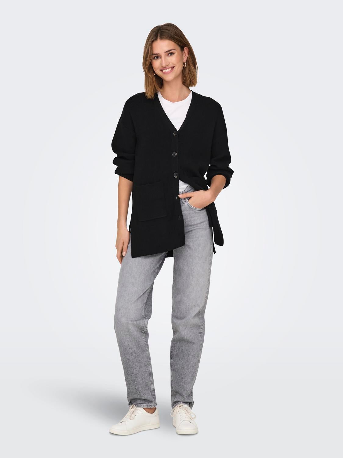 ONLJUICY Hohe Taille Hohe Taille Jeans Medium Grey Denim