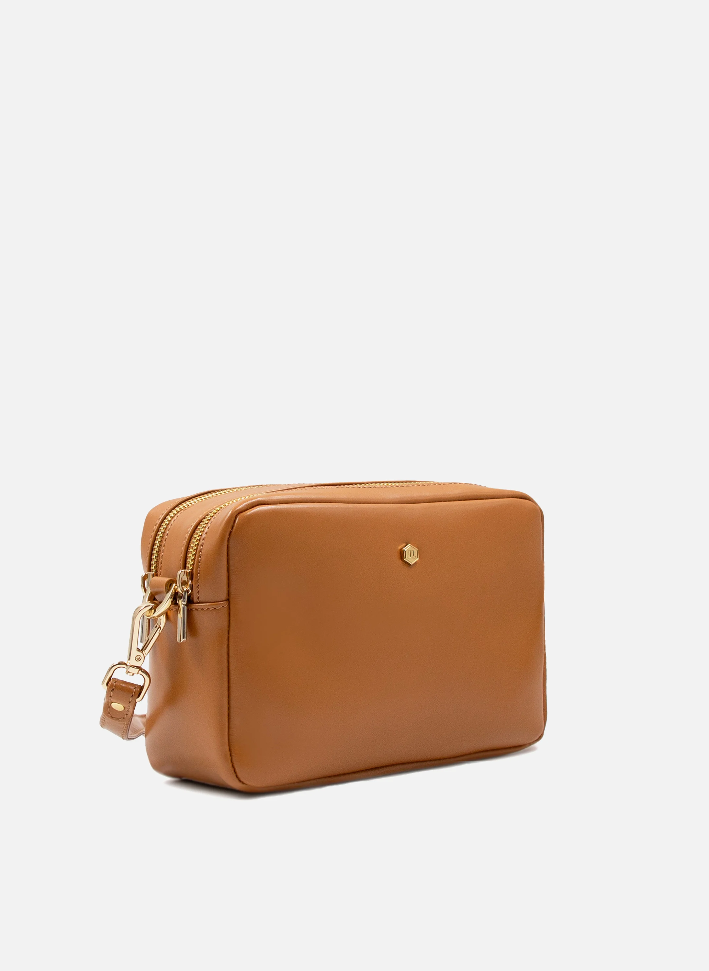 Gabrielle - Sac en cuir lisse | Marron