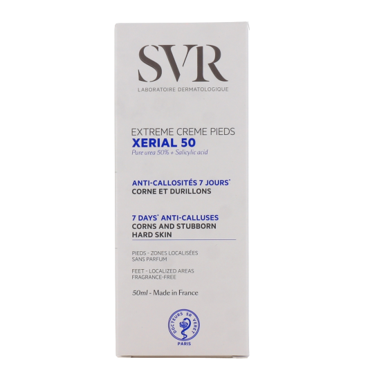 SVR Xérial 50 Extrême Crème pieds - Pharmacie des Drakkars