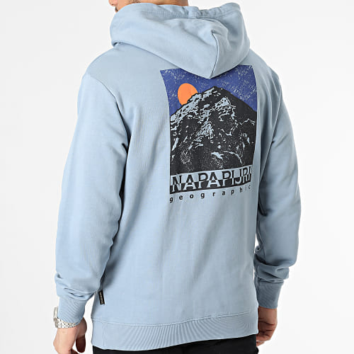 Sweat Capuche Mataje A4GZJ Bleu Clair