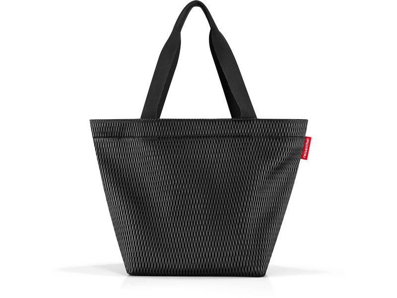 Reisenthel Tasche Shopper M Mesh Black Einkaufstasche mit Griffen