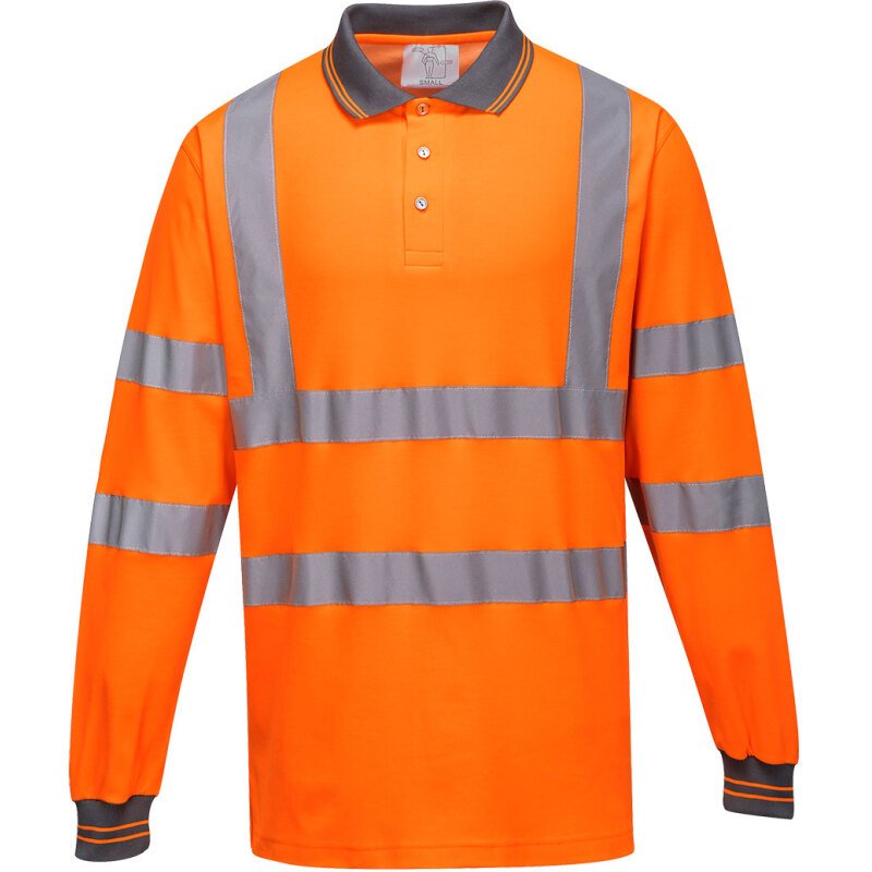 Portwest S271 Polo coton majoritaire manches longues