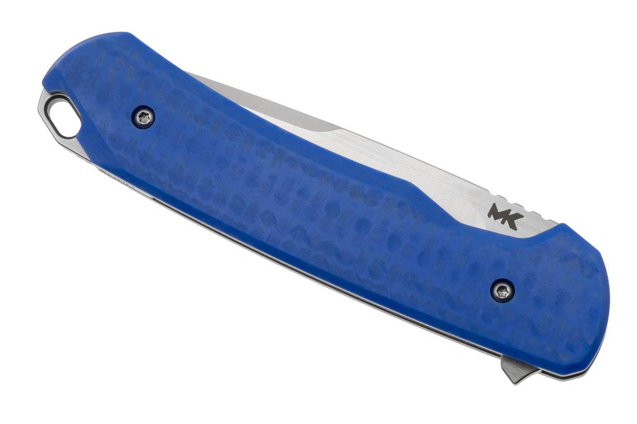 MK Knives & Tools Humbler Skyline 02F.BP002, Satin CPM MagnaCut, Blue CarbonTex G10 zakmes