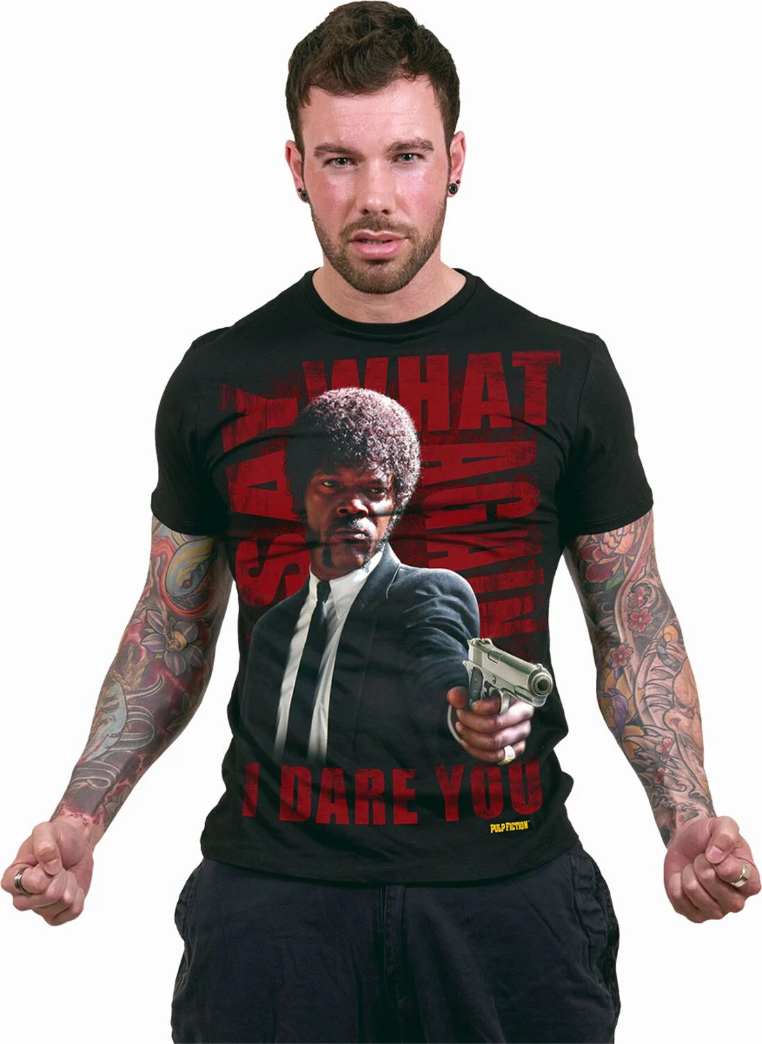 Say what again  | Pulp Fiction T-Shirt Manches courtes