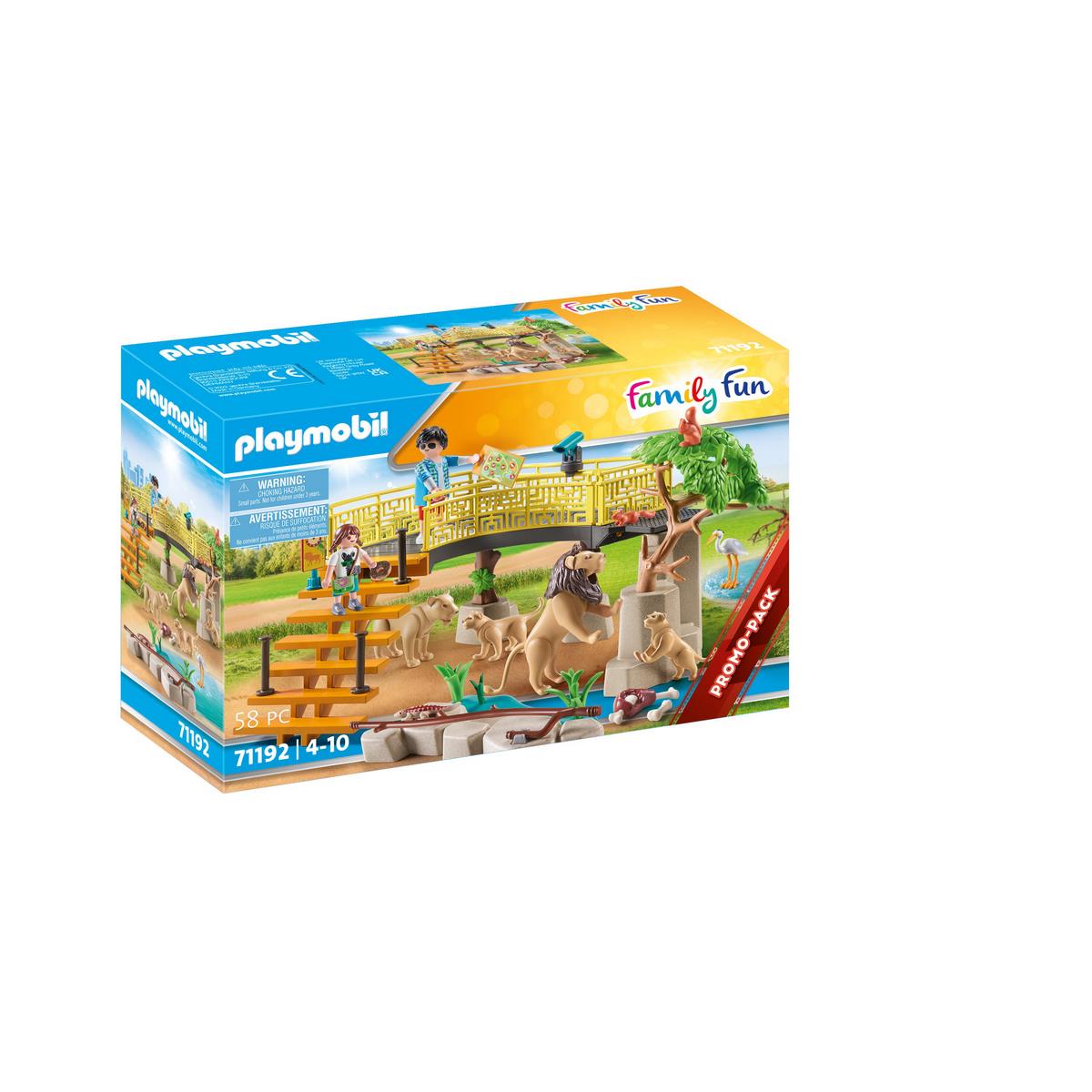 Espaces lions Playmobil 71192 Family Fun
