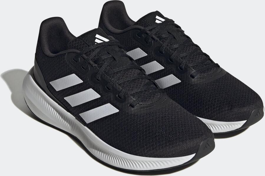 Adidas Performance Runfalcon 3.0 hardloopschoenen zwart wit