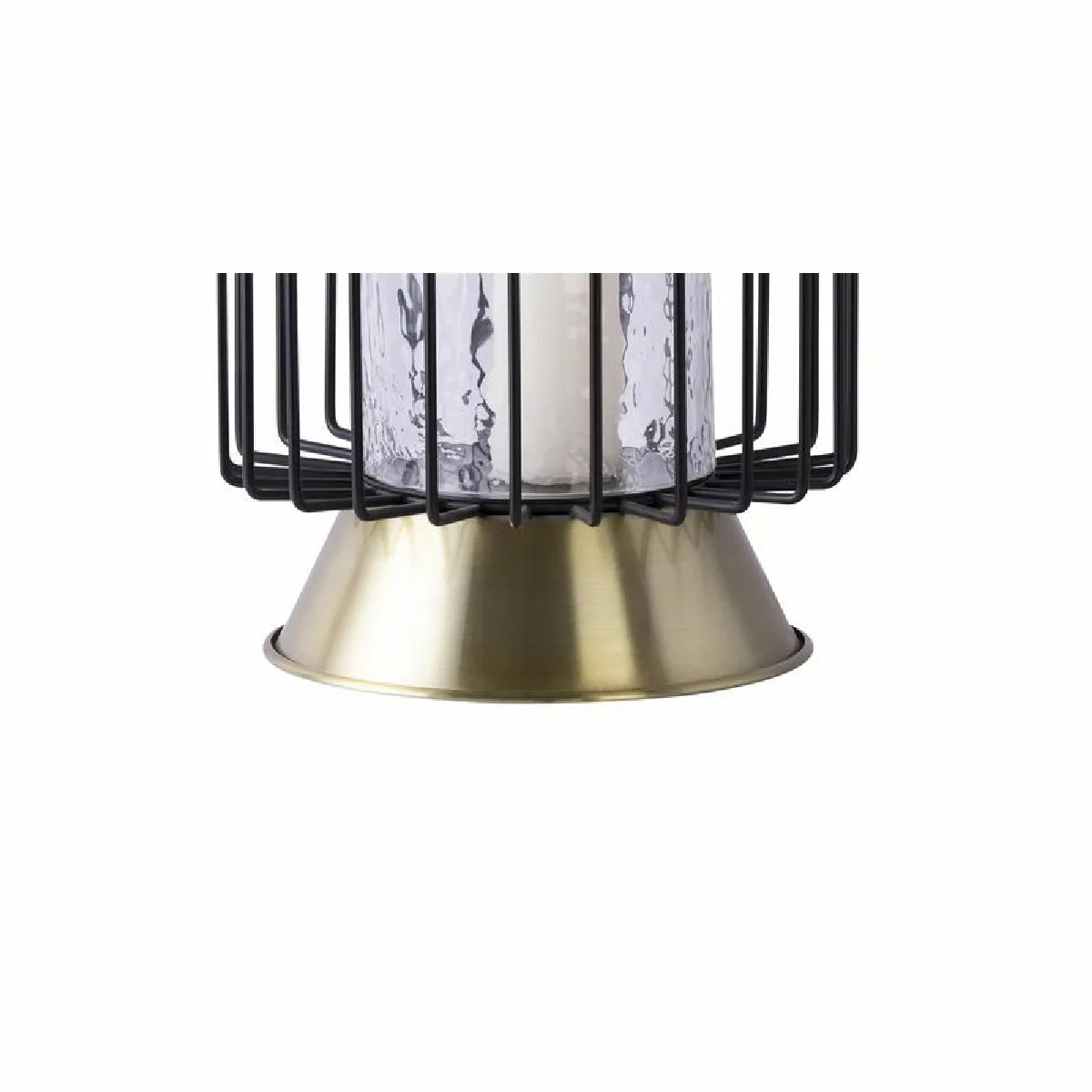 Paris Prix Bougeoir Rond Noir Or