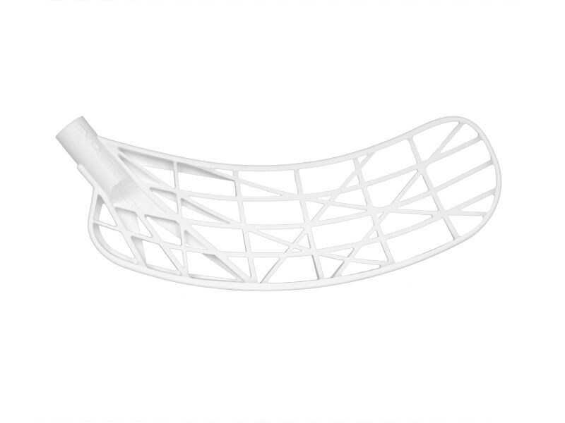 Unihoc Unihockeyschaufel Evolite hard PE Links Weiss Unihockey-Schaufel