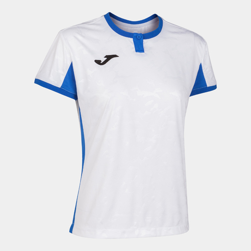 Camiseta Joma Toletum II Royal White de manga curta