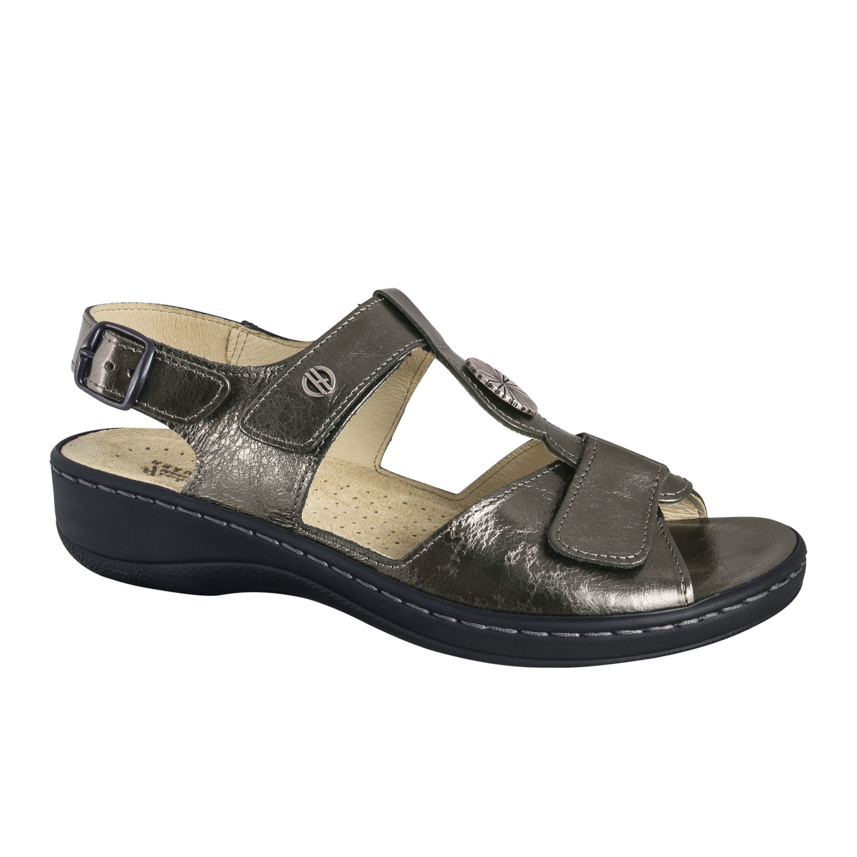 Hickersberger Leder-Sandalette Damen