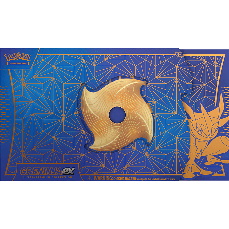 Pokémon TCG Greninja ex Ultra-Premium Collection samlekort