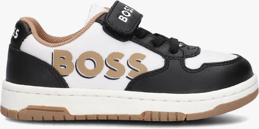 BOSS KIDS zwarte boss kids lage sneakers baskets j50875