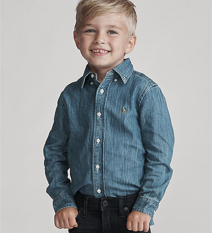 Polo Ralph Lauren Hemd - Denim - Blau