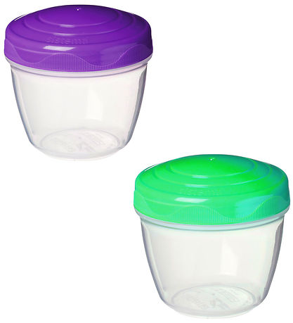 Sistema Beholdere - Yogurt 2-Pack - 150 ml - Lilla/ Grøn