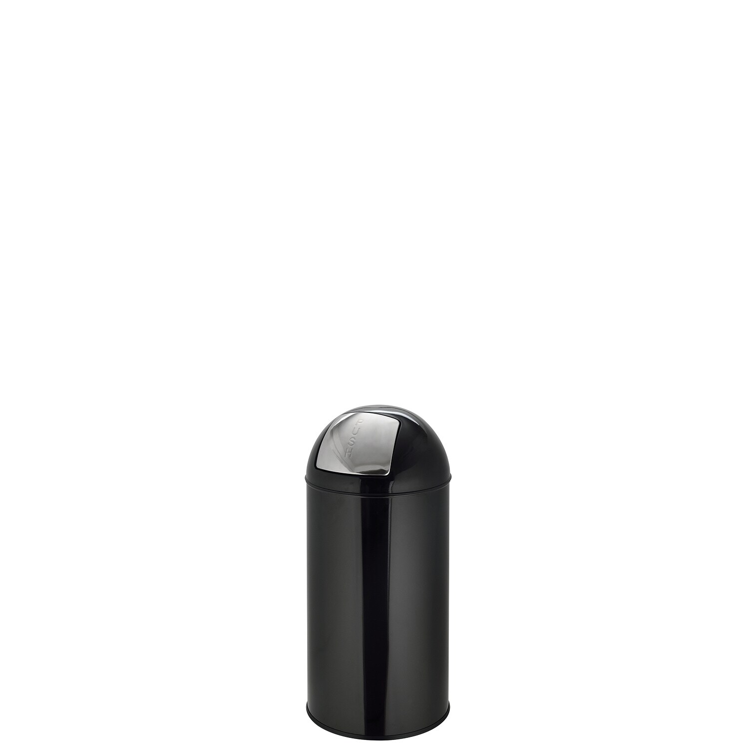 Mülleimer PUSH 35L Stahlblech hjh OFFICE