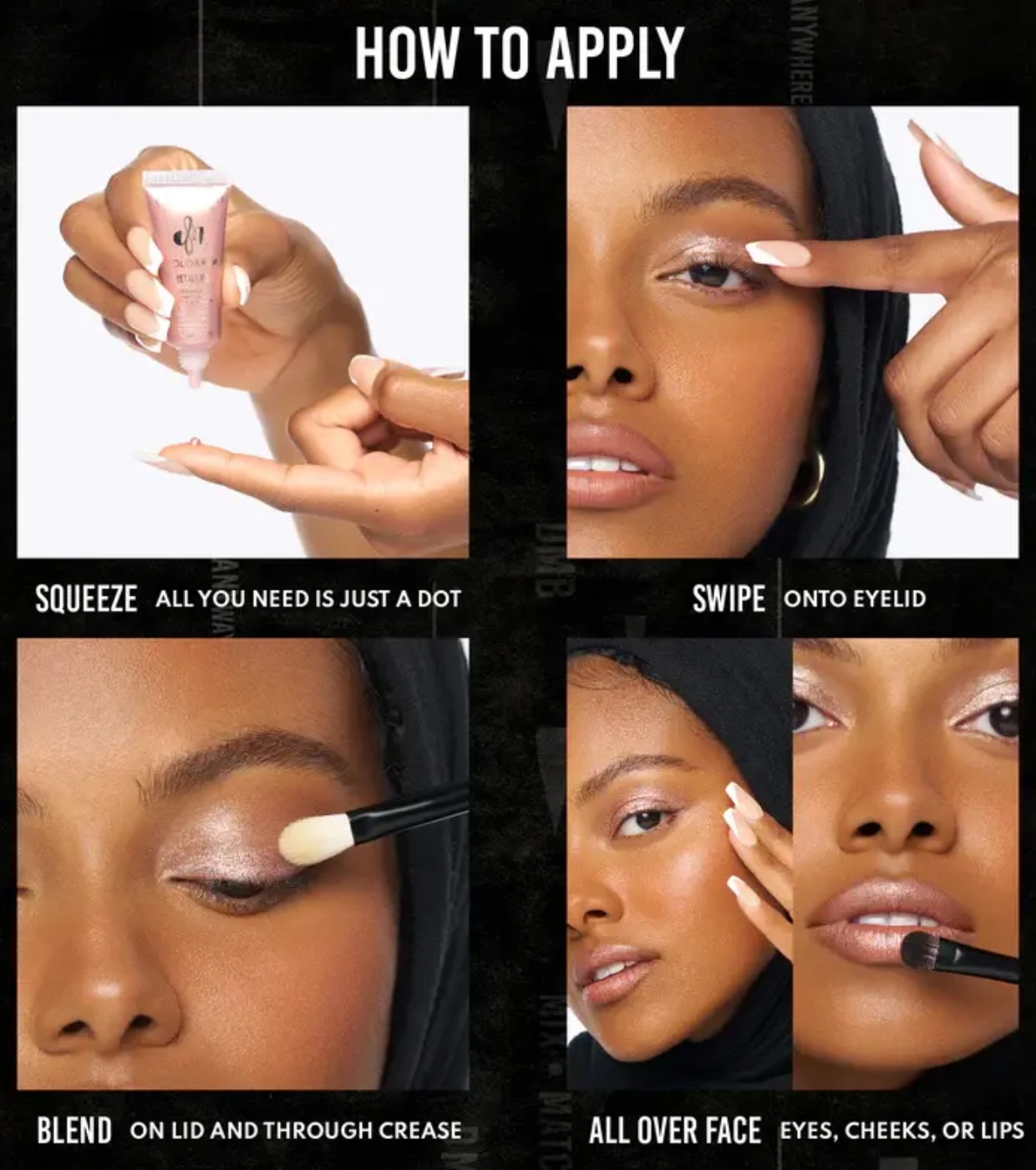 Danessa Myricks Beauty - Colorfix Creams Metallics - Titanium