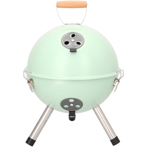 Blokker houtskool tafel BBQ New Jersey - groen